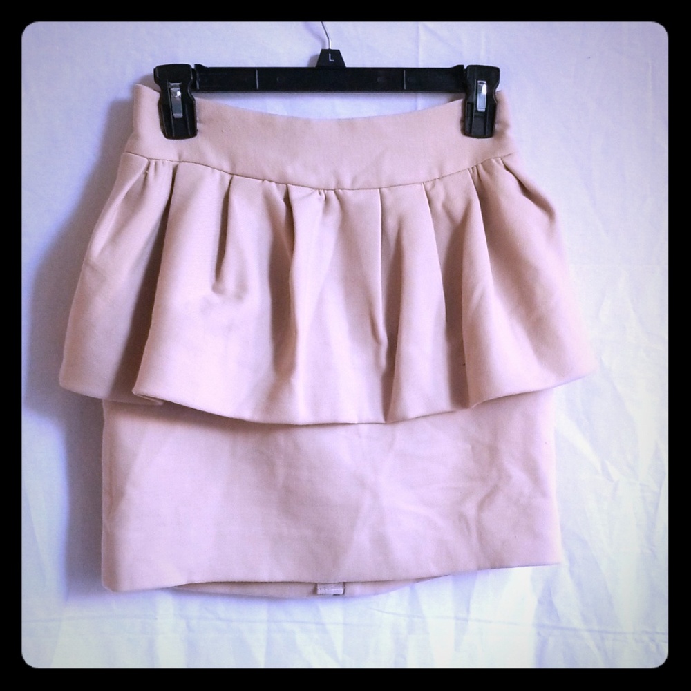 Milly Mini Peplum Skirt Sz 0